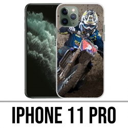 Coque iPhone 11 PRO - Motocross Boue