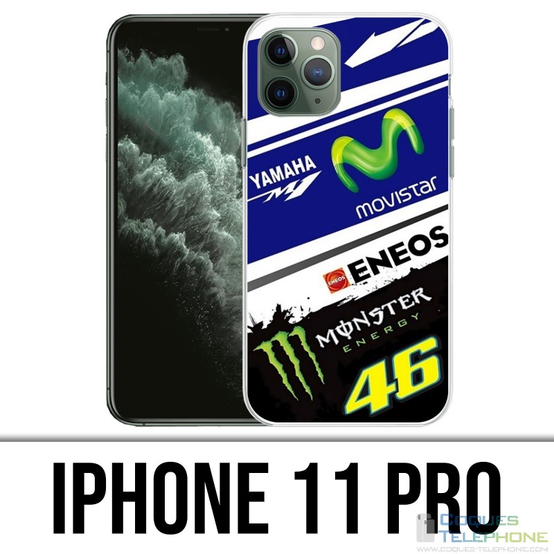 Custodia IPhone 11 Pro - Motogp M1 Rossi 48