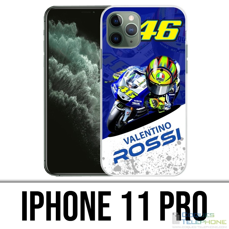 IPhone 11 Pro Case - Motogp Rossi Cartoon