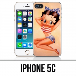 Funda vintage iPhone 5C Betty Boop