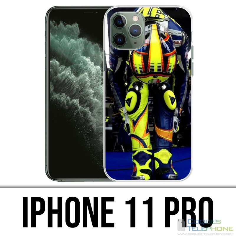 Funda iPhone 11 Pro - Concentración Motogp Valentino Rossi