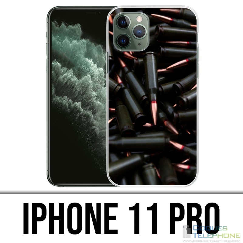 Custodia per iPhone 11 Pro - Munizione nera
