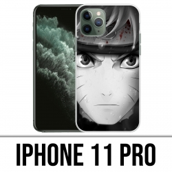 Fall iPhone 11 Pro - Naruto Schwarzweiss