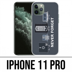 Coque iPhone 11 PRO - Never Forget Vintage