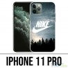 IPhone 11 Pro Hülle - Nike Logo Wood