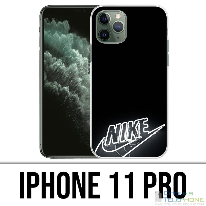 Coque iPhone 11 PRO - Nike Néon
