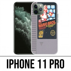 Funda para iPhone 11 Pro - Cartucho de Nintendo Nes Mario Bros