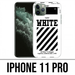 Coque iPhone 11 PRO - Off White Blanc