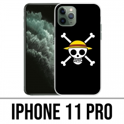 Funda para iPhone 11 Pro - Nombre del logotipo de One Piece