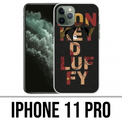 Coque iPhone 11 PRO - One Piece Monkey D.Luffy