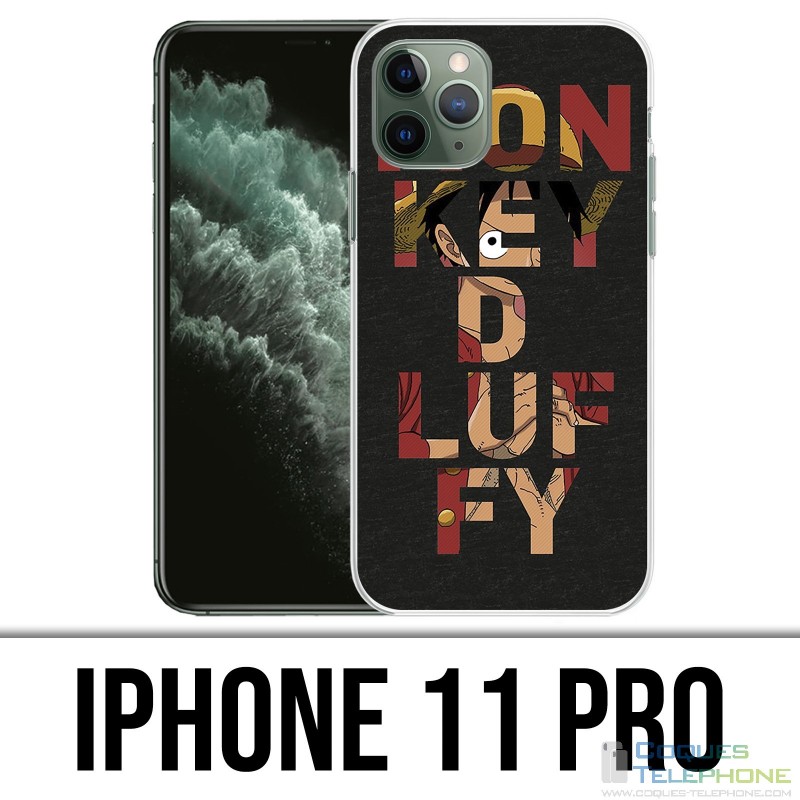 Coque iPhone 11 PRO - One Piece Monkey D.Luffy