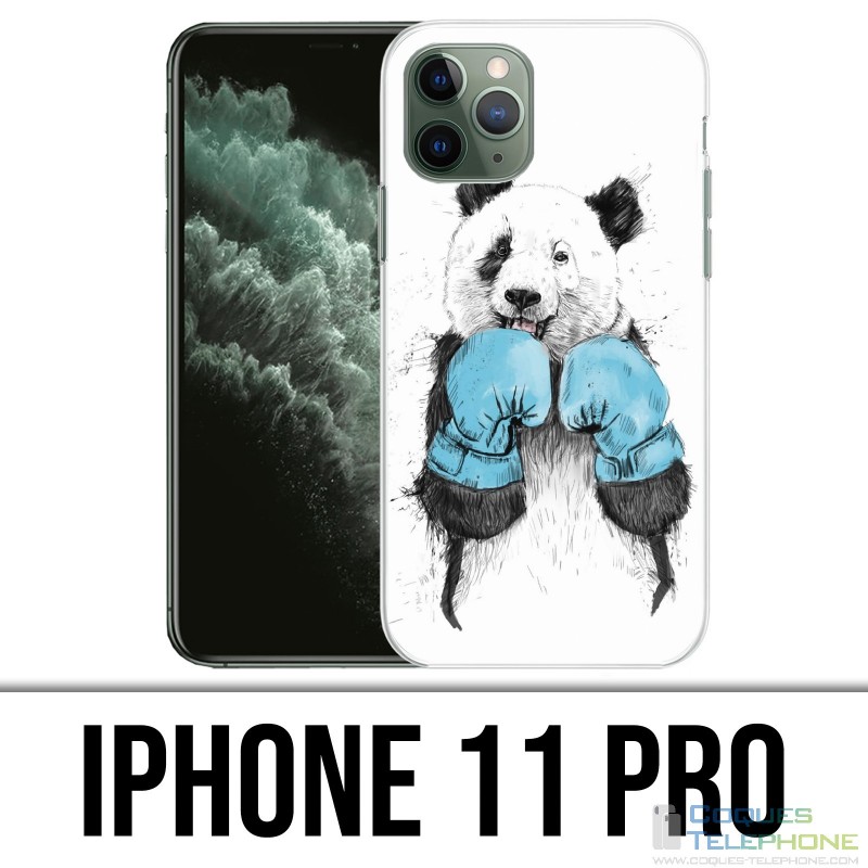 IPhone 11 Pro Hülle - Panda Boxing