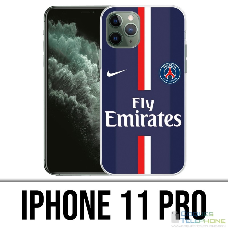 Coque iPhone 11 PRO - Paris Saint Germain Psg Fly Emirate