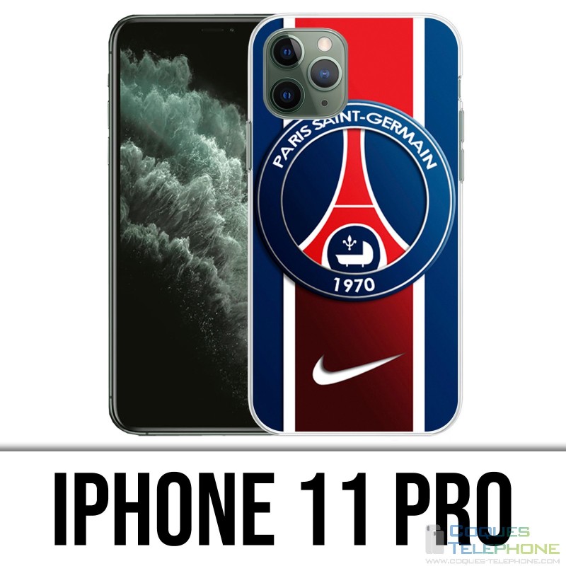 Coque iPhone 11 PRO - Paris Saint Germain Psg Nike