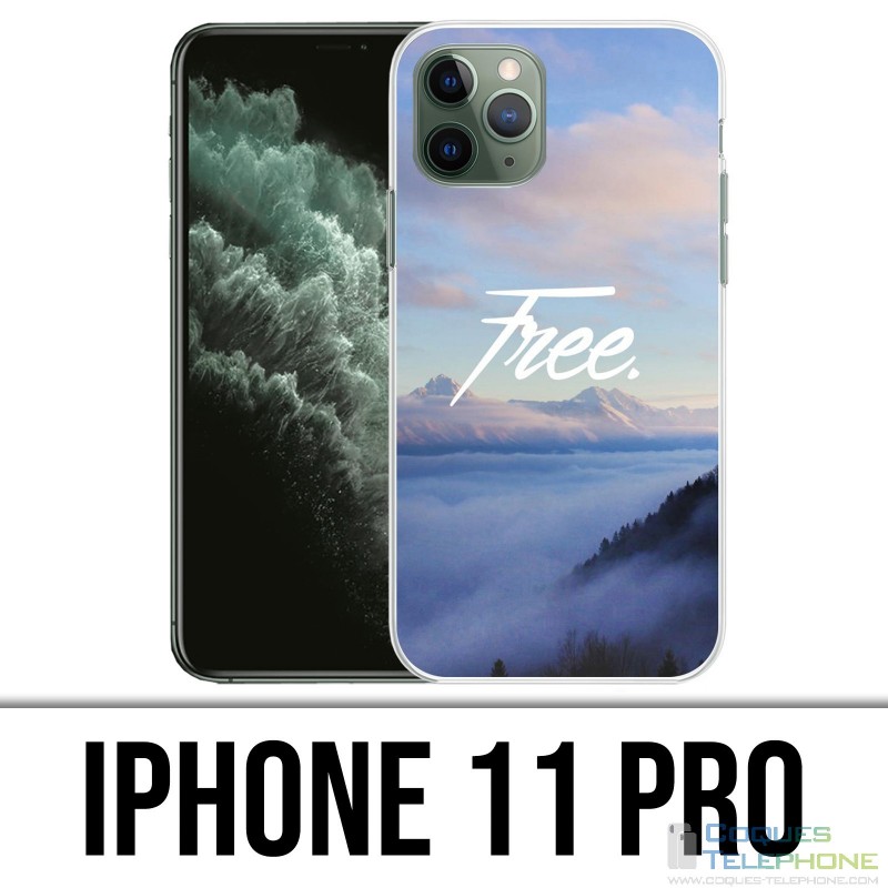Custodia per iPhone 11 Pro - Mountain Landscape Free