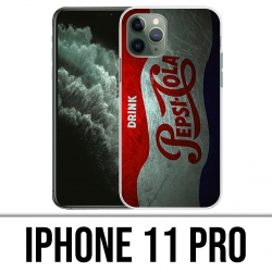 Custodia per iPhone 11 Pro - Pepsi vintage