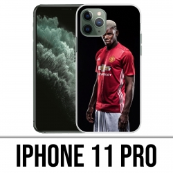 Coque iPhone 11 PRO - Pogba Manchester