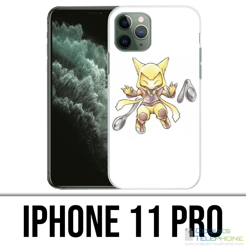 Custodia per iPhone 11 Pro - Abra Baby Pokemon