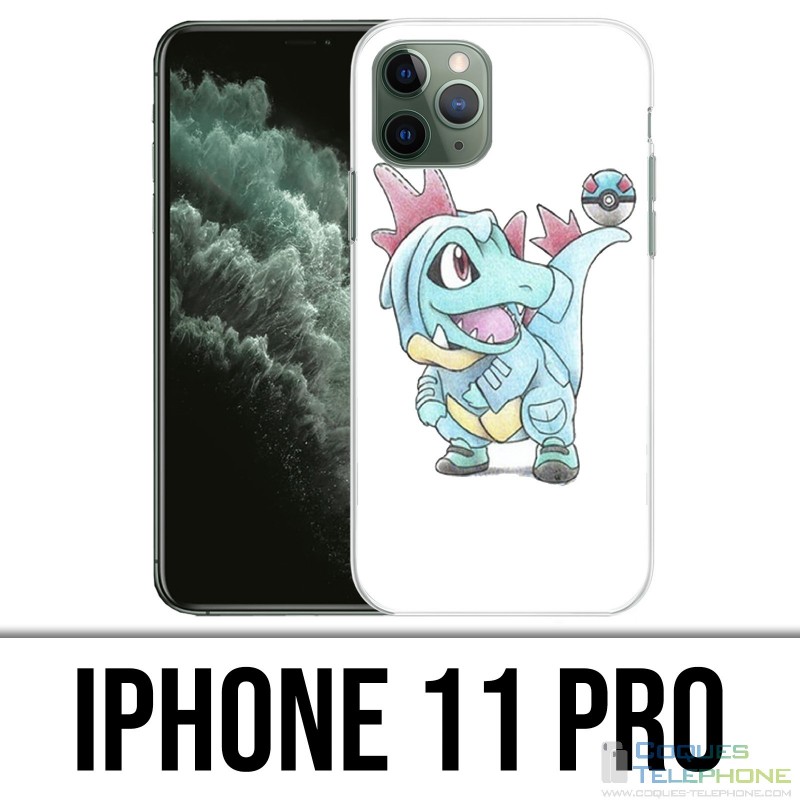 Coque iPhone 11 PRO - Pokémon bébé Kaiminus