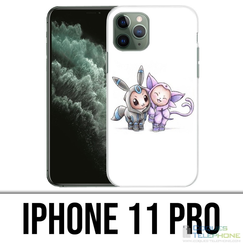 Custodia per iPhone 11 Pro - Pokemon Baby Mentali Noctali
