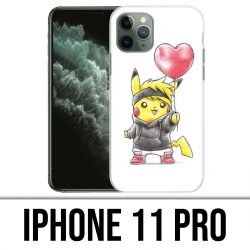 Coque iPhone 11 PRO - Pokémon bébé Pikachu