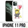 Coque iPhone 11 PRO - Pokémon bébé Pikachu