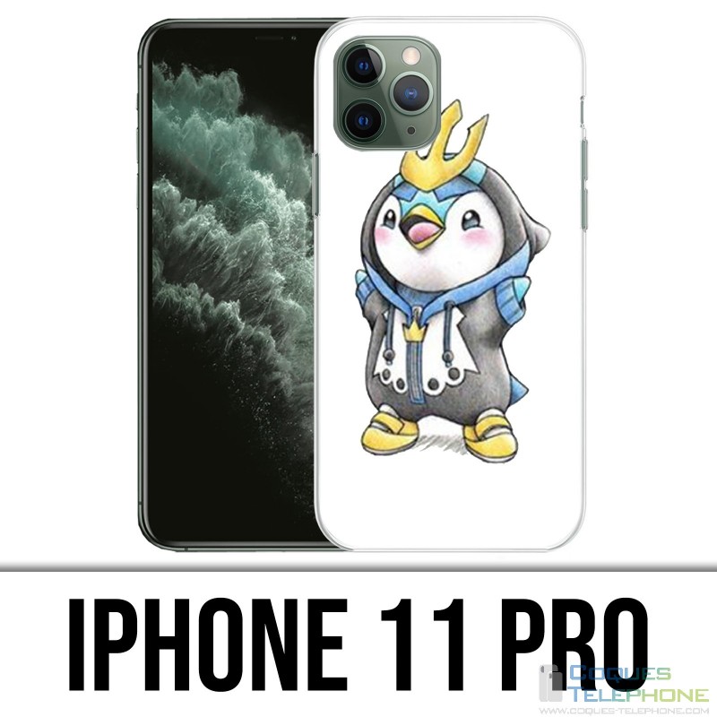 Coque iPhone 11 PRO - Pokémon bébé Tiplouf