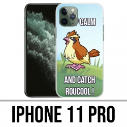Coque iPhone 11 PRO - Pokémon Go Catch Roucool