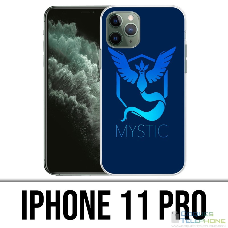 Custodia per iPhone 11 Pro - Pokémon Go Mystic Blue