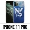 IPhone 11 Pro Hülle - Pokemon Go Team Blue Grunge