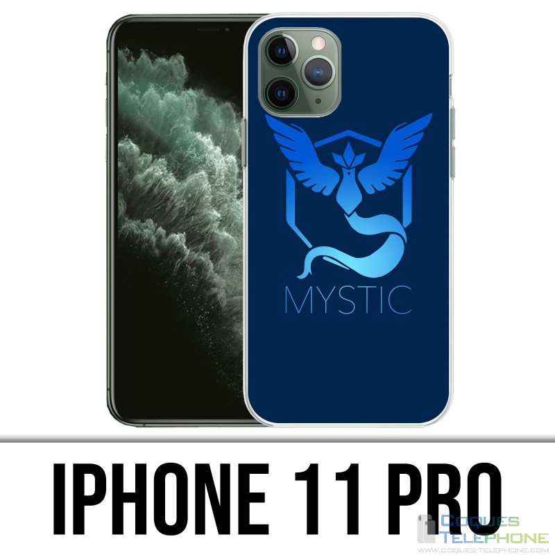 IPhone 11 Pro Hülle - Pokémon Go Team Msytic Blue
