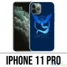 Coque iPhone 11 PRO - Pokémon Go Team Msytic Bleu