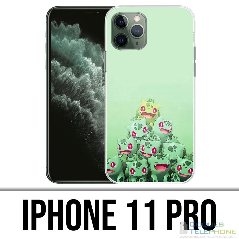 Custodia IPhone 11 Pro - Pokémon Montagne Bulbizarre