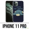 Coque iPhone 11 PRO - Pokémon Ronflex Hate Morning