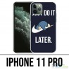 Coque iPhone 11 PRO - Pokémon Ronflex Just Do It Later
