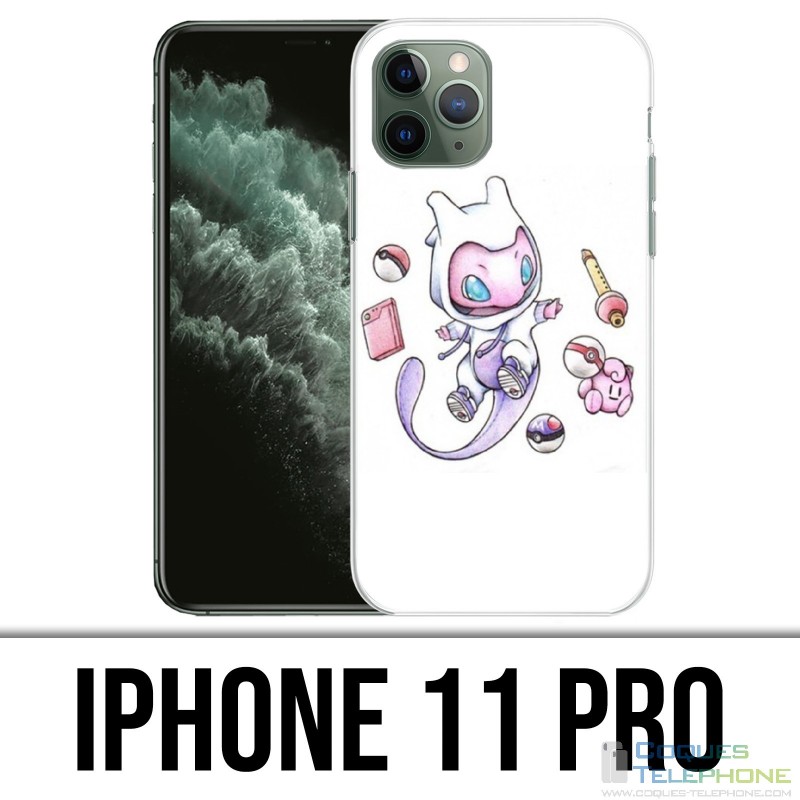 Custodia per iPhone 11 Pro - Pokémon Mew Baby