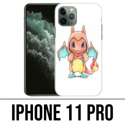 Coque iPhone 11 PRO - Pokémon Bébé Salameche