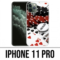 Coque iPhone 11 Pro - Poker Dealer
