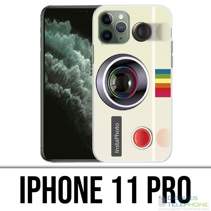 Coque iPhone 11 Pro - Polaroid Arc En Ciel Rainbow
