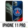 Funda para iPhone 11 Pro - PSG Logo Metal Chrome
