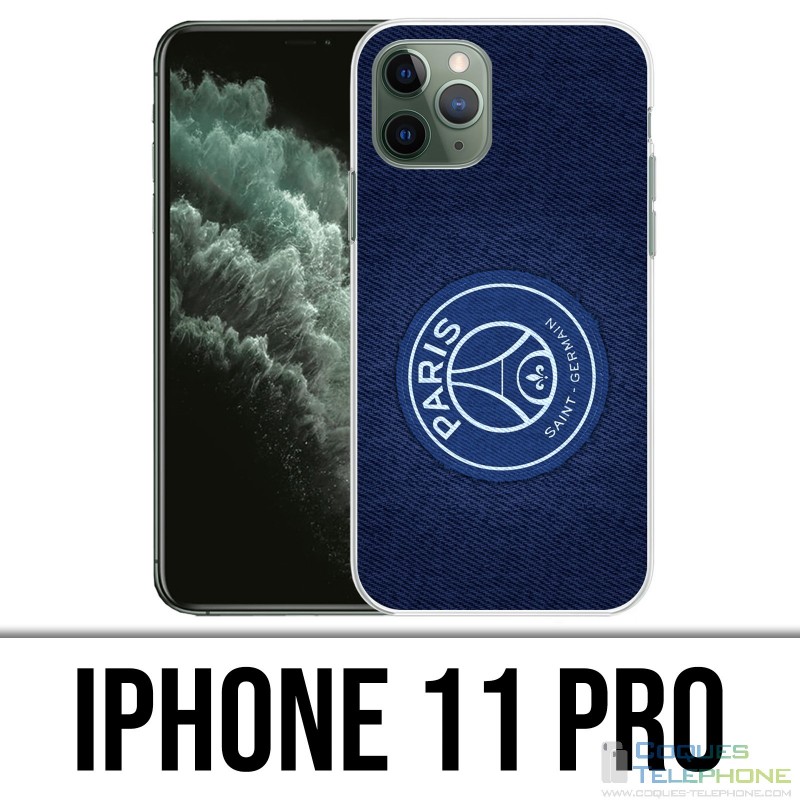IPhone 11 Pro Case - PSG Minimalist Blue Background