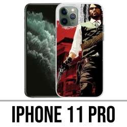 Coque iPhone 11 PRO - Red Dead Redemption Sun