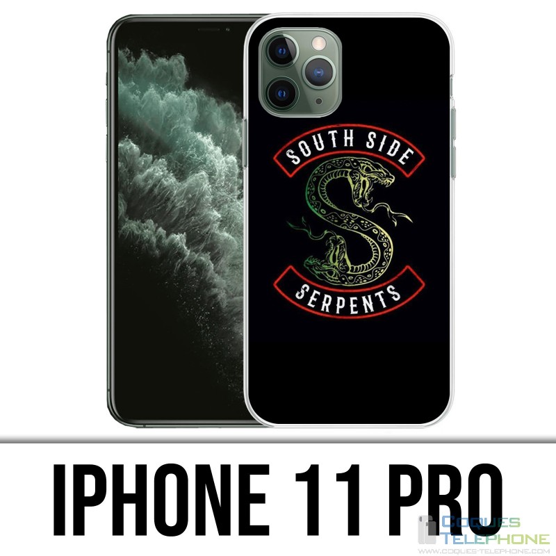 Coque iPhone 11 PRO - Riderdale South Side Serpent Logo
