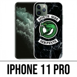 Funda para iPhone 11 Pro - Mármol de serpiente Riverdale South Side