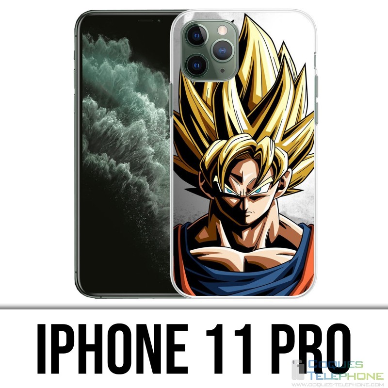 Funda para iPhone 11 Pro - Sangoku Wall Dragon Ball Super