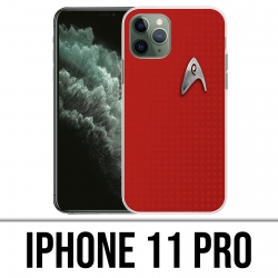 Coque iPhone 11 PRO - Star Trek Rouge