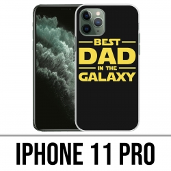 Funda para iPhone 11 Pro - El mejor papá de la galaxia de Star Wars