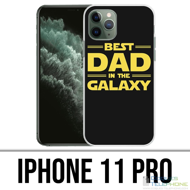 Coque iPhone 11 PRO - Star Wars Best Dad In The Galaxy