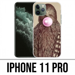 Coque iPhone 11 PRO - Star Wars Chewbacca Chewing Gum