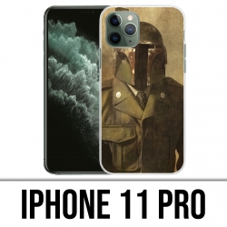 Custodia per iPhone 11 Pro - Star Wars Vintage Boba Fett